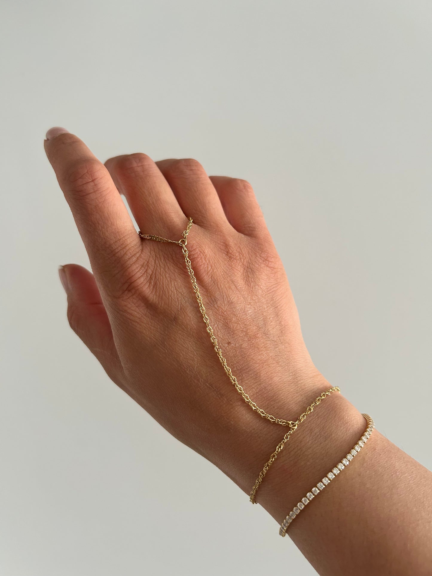 Mira Handchain Bracelet & Ring
