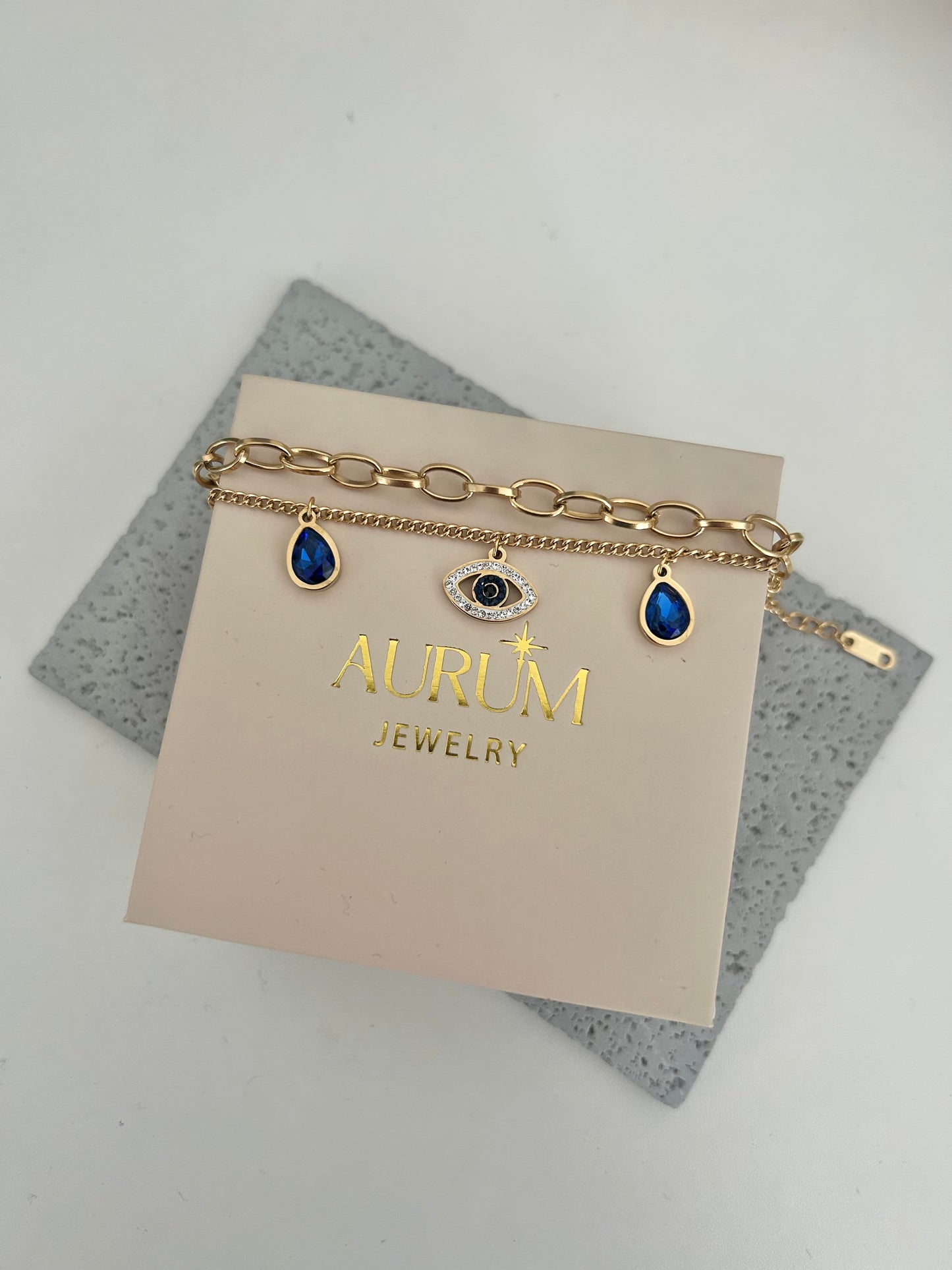 Vaea bracelet • Evil eye bracelet