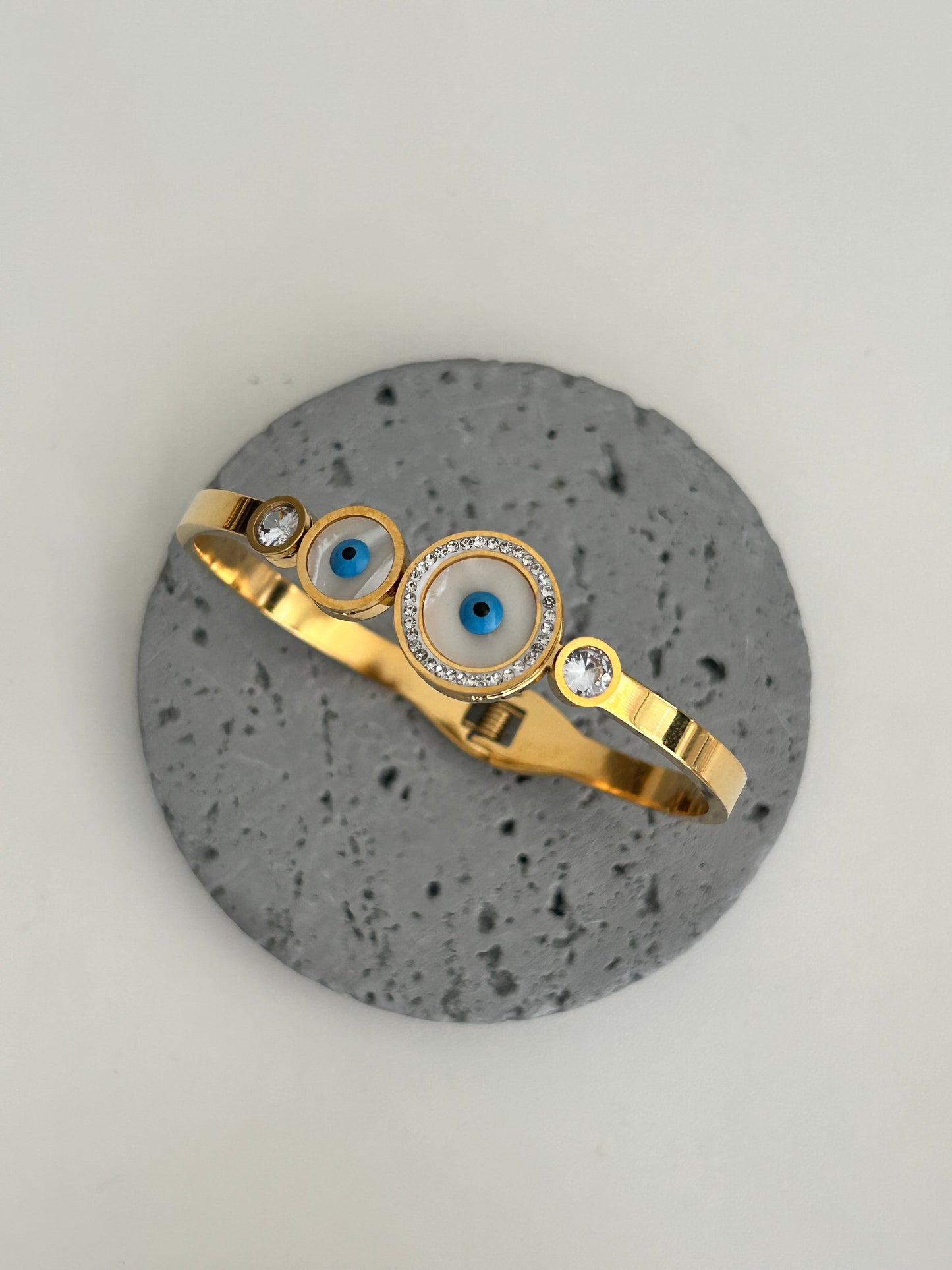 Evil eye bangle