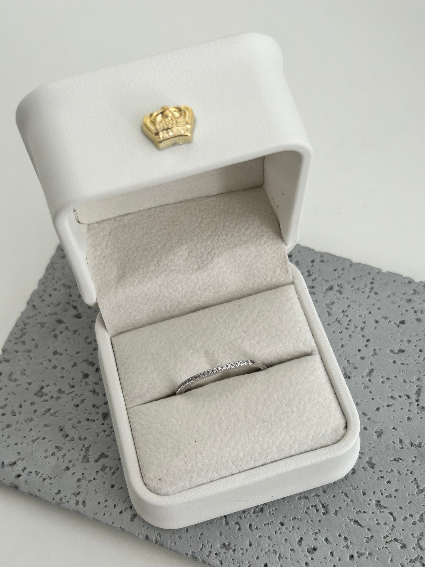 Melia ring • S925 stackable band