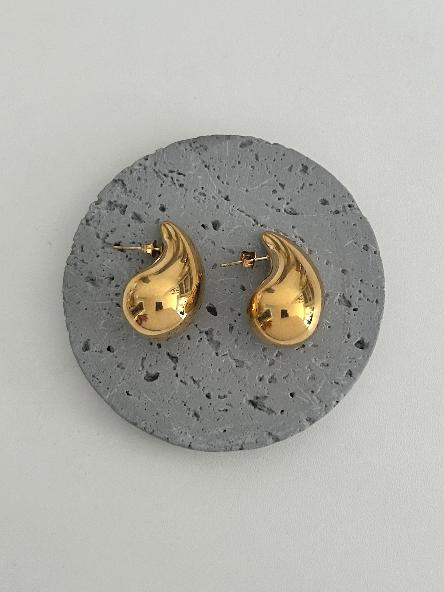 Anisa earrings • Oversized waterdrop earrings