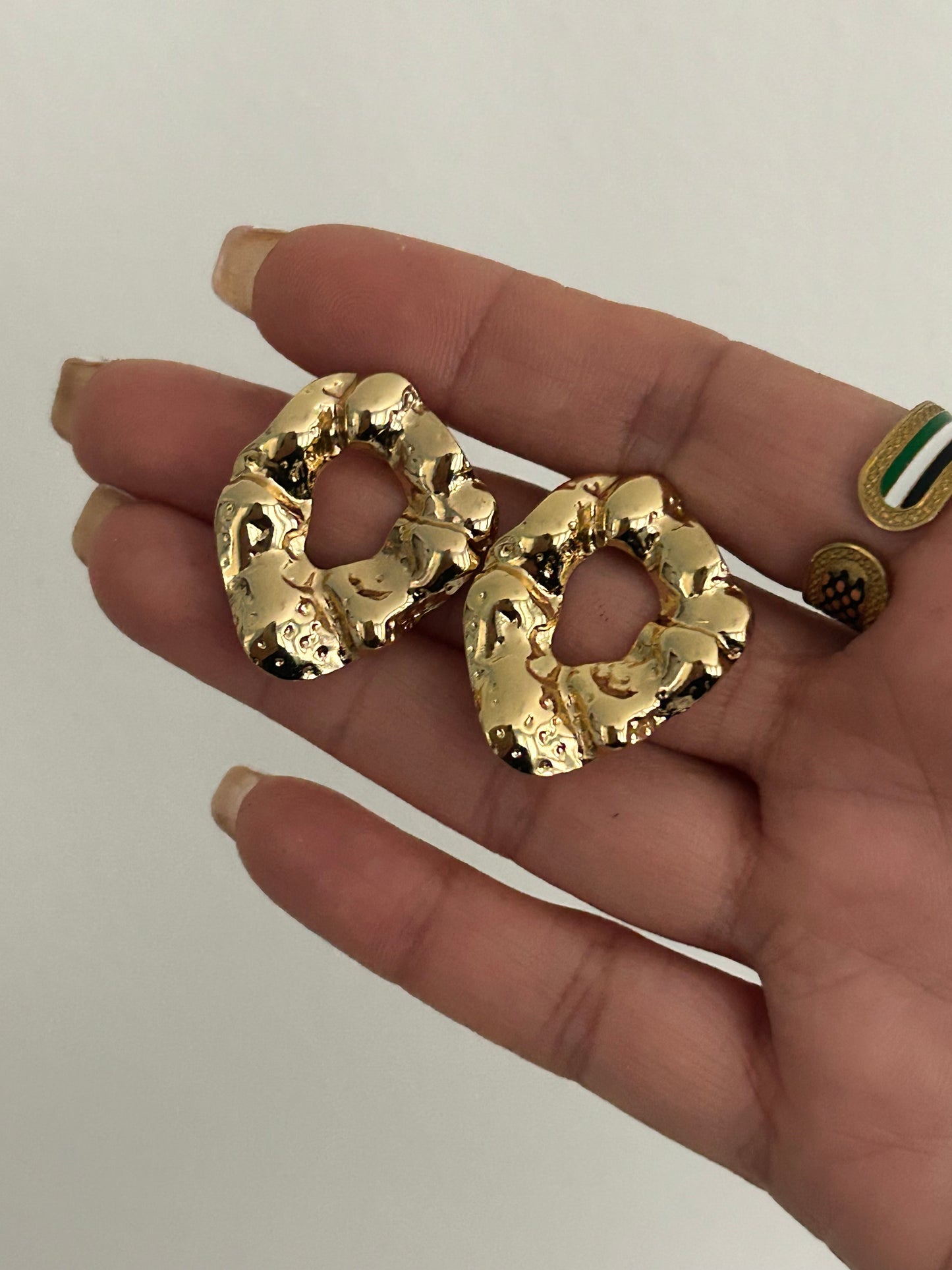 Sanana Earrings • Chunky Gold earrings