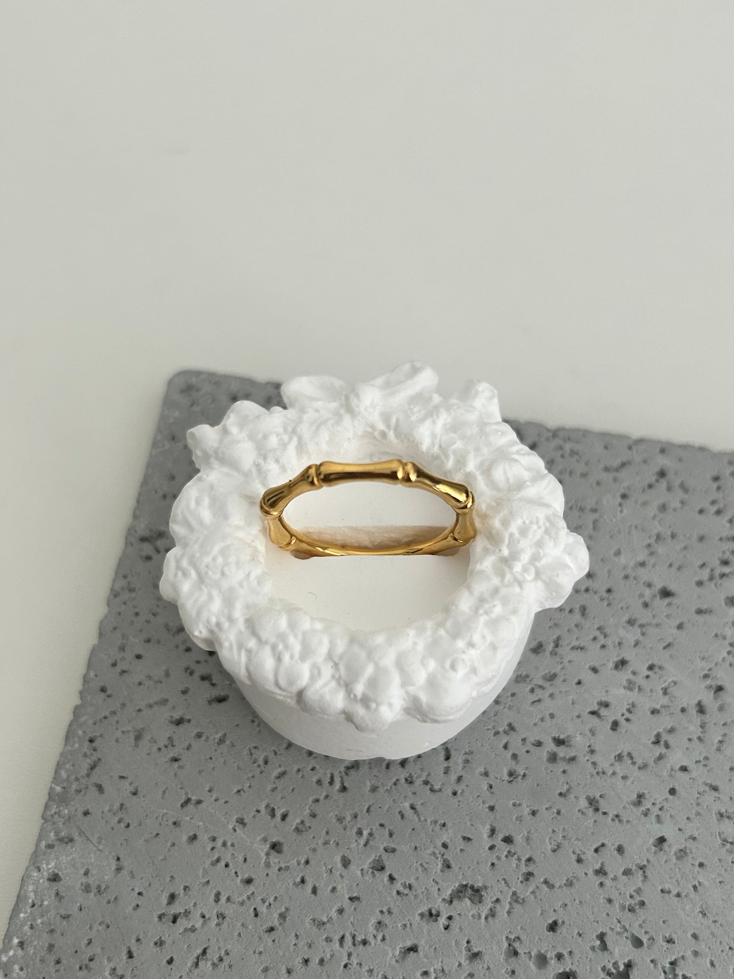 June ring • Bamboo designed ring