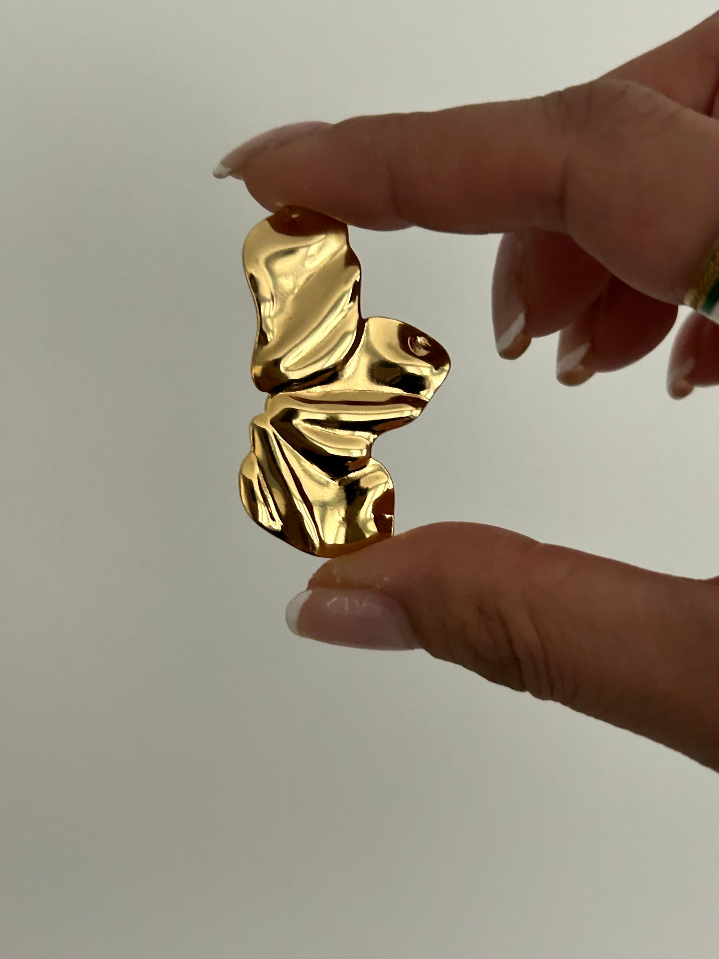 Gloria Earrings • Chunky Gold earrings