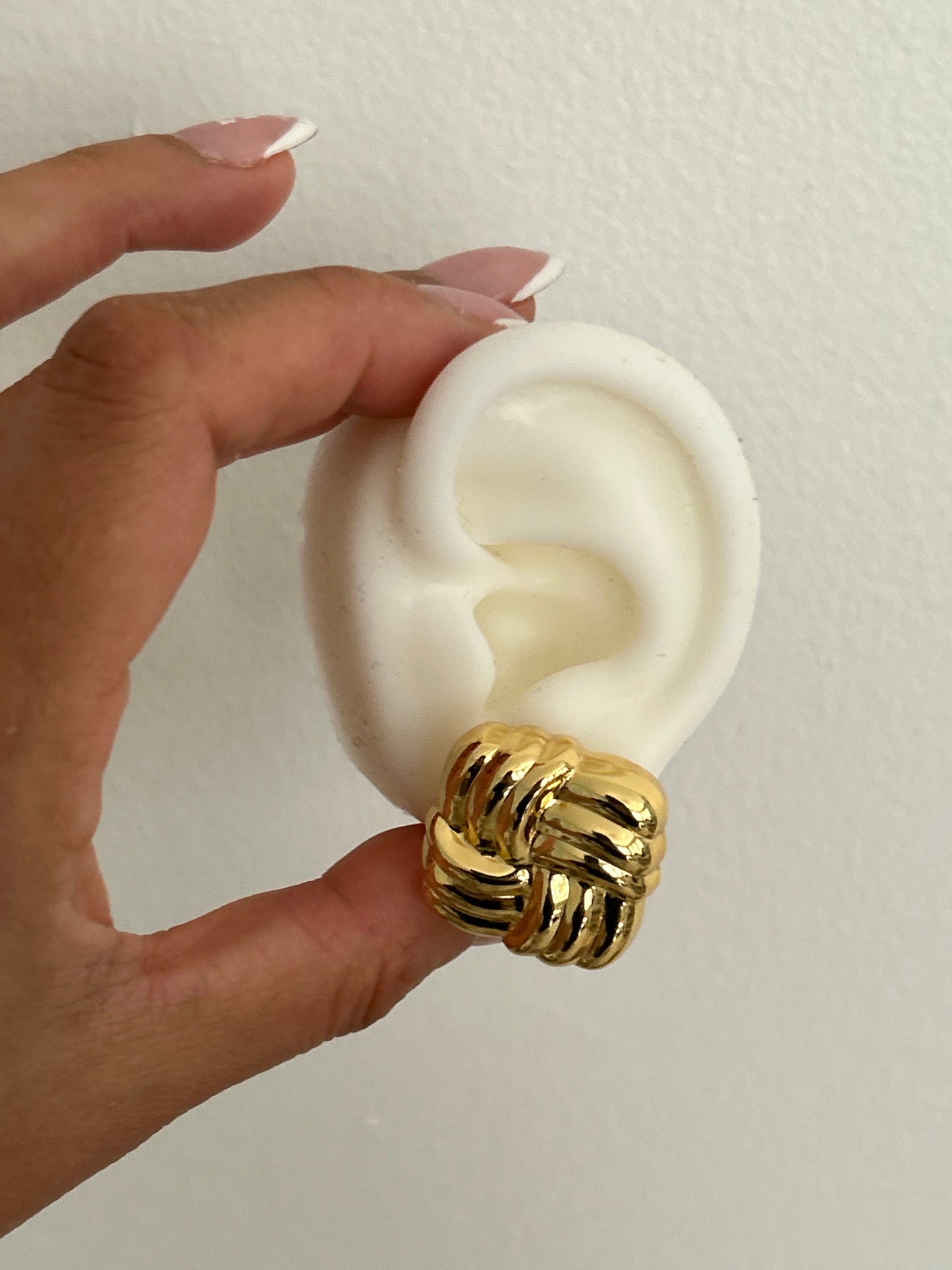 Vienna earrings • Chunky Gold earrings