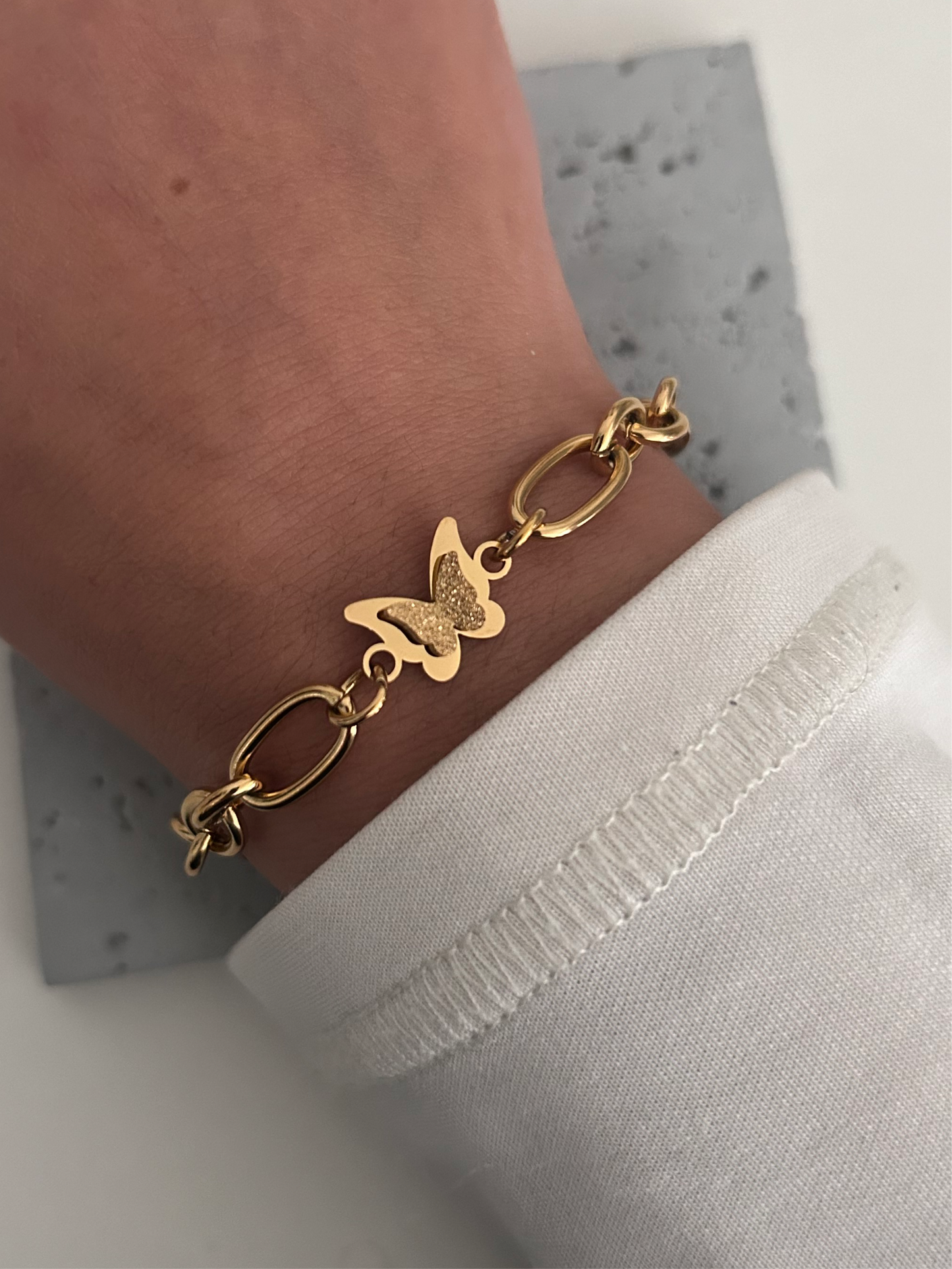 Babylone butterfly bracelet