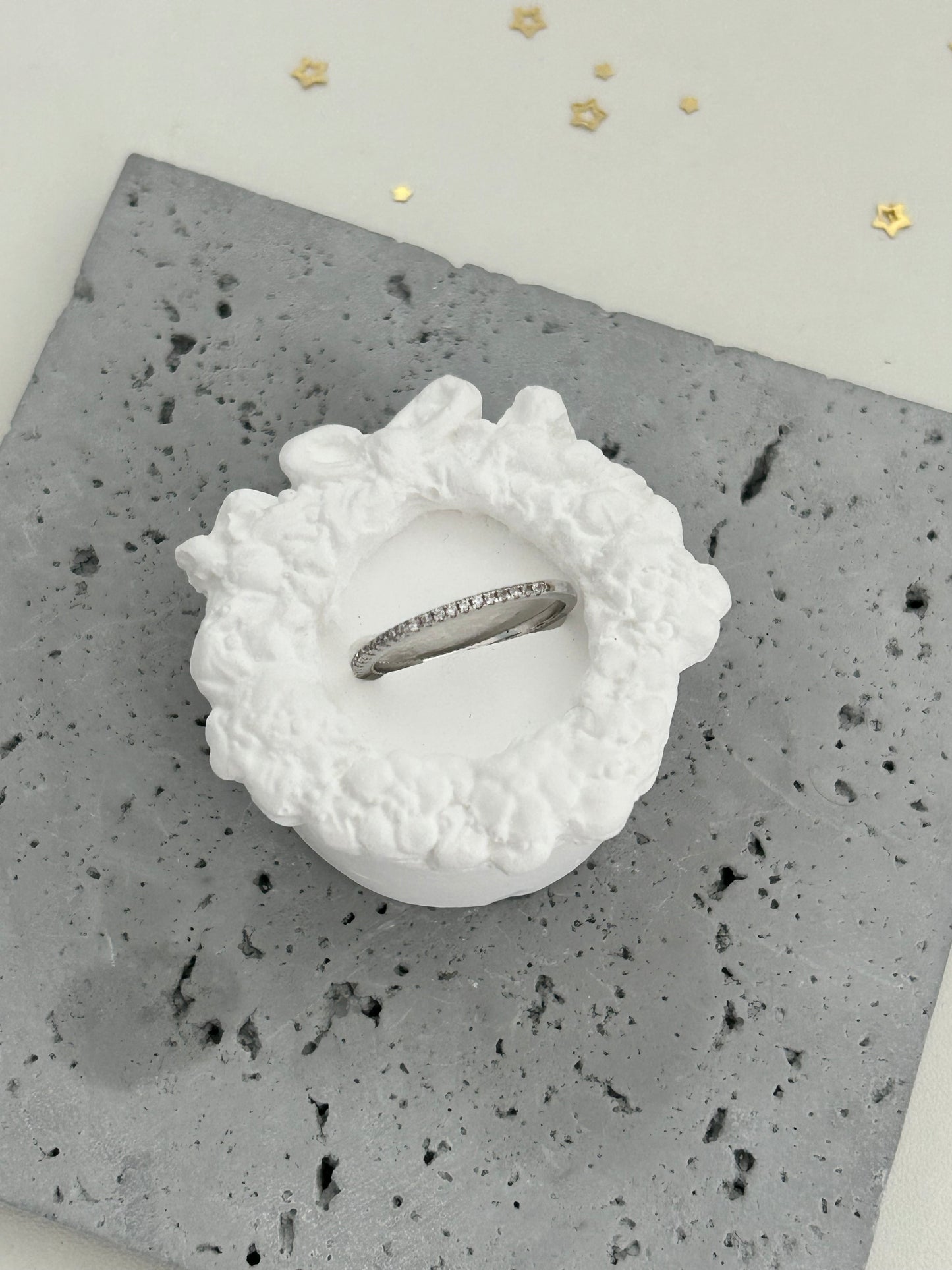 Melia ring • S925 stackable band