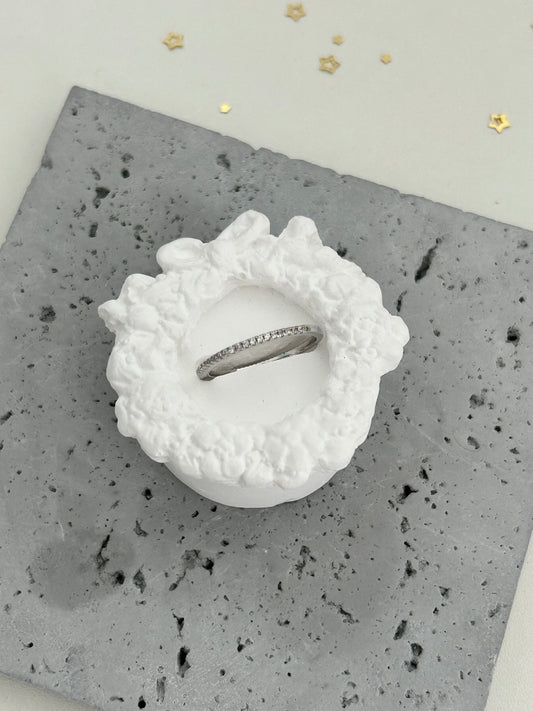 Melia ring • S925 stackable band