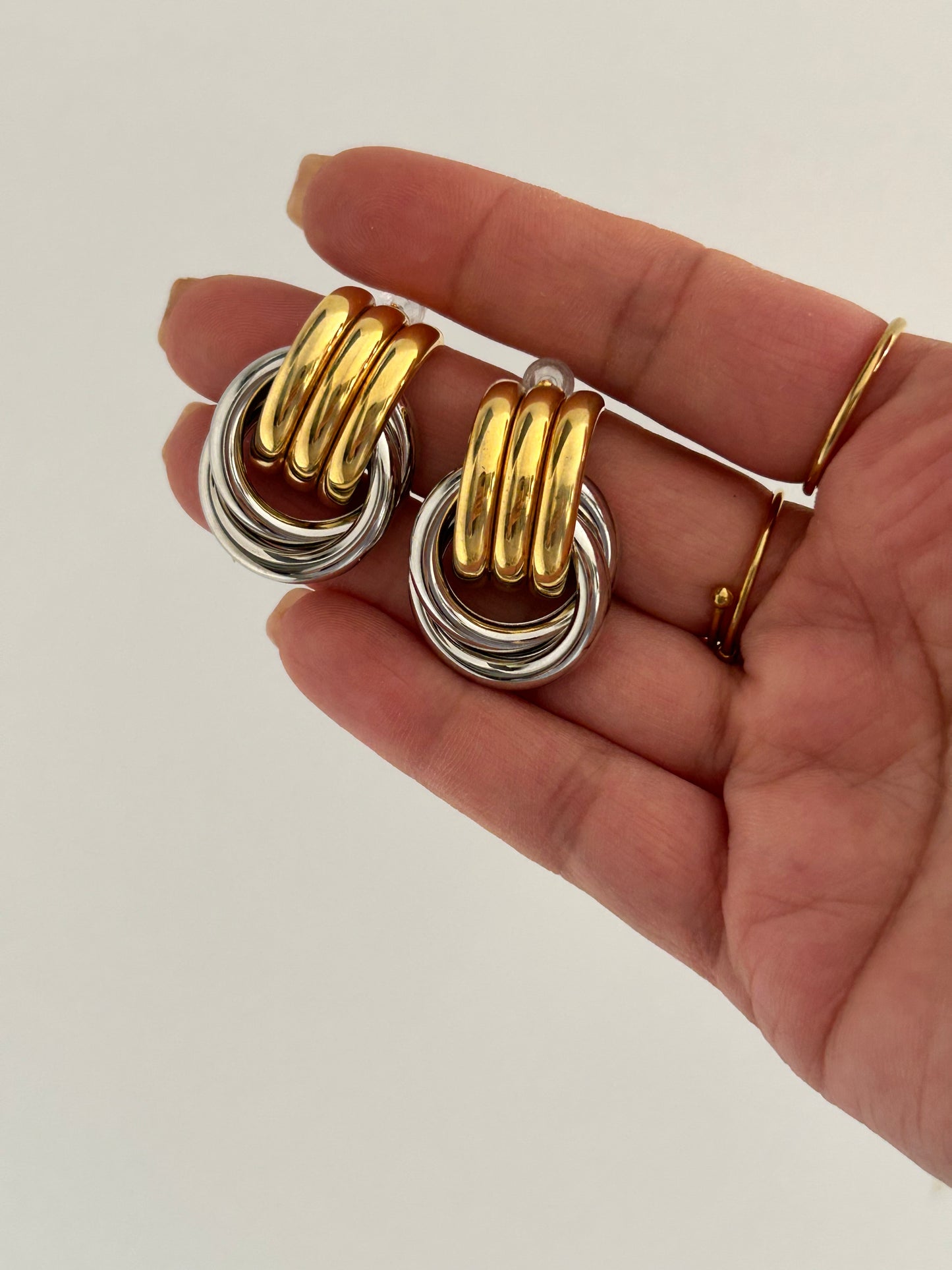 Rory earrings • Chunky Gold earrings