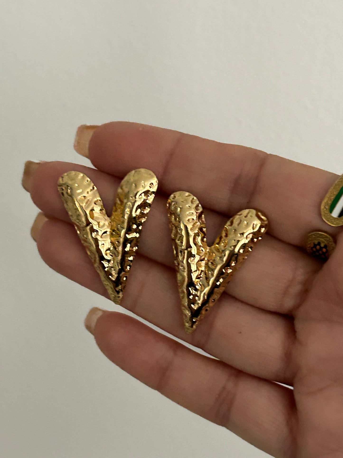 Safa Earrings • Chunky Gold earrings