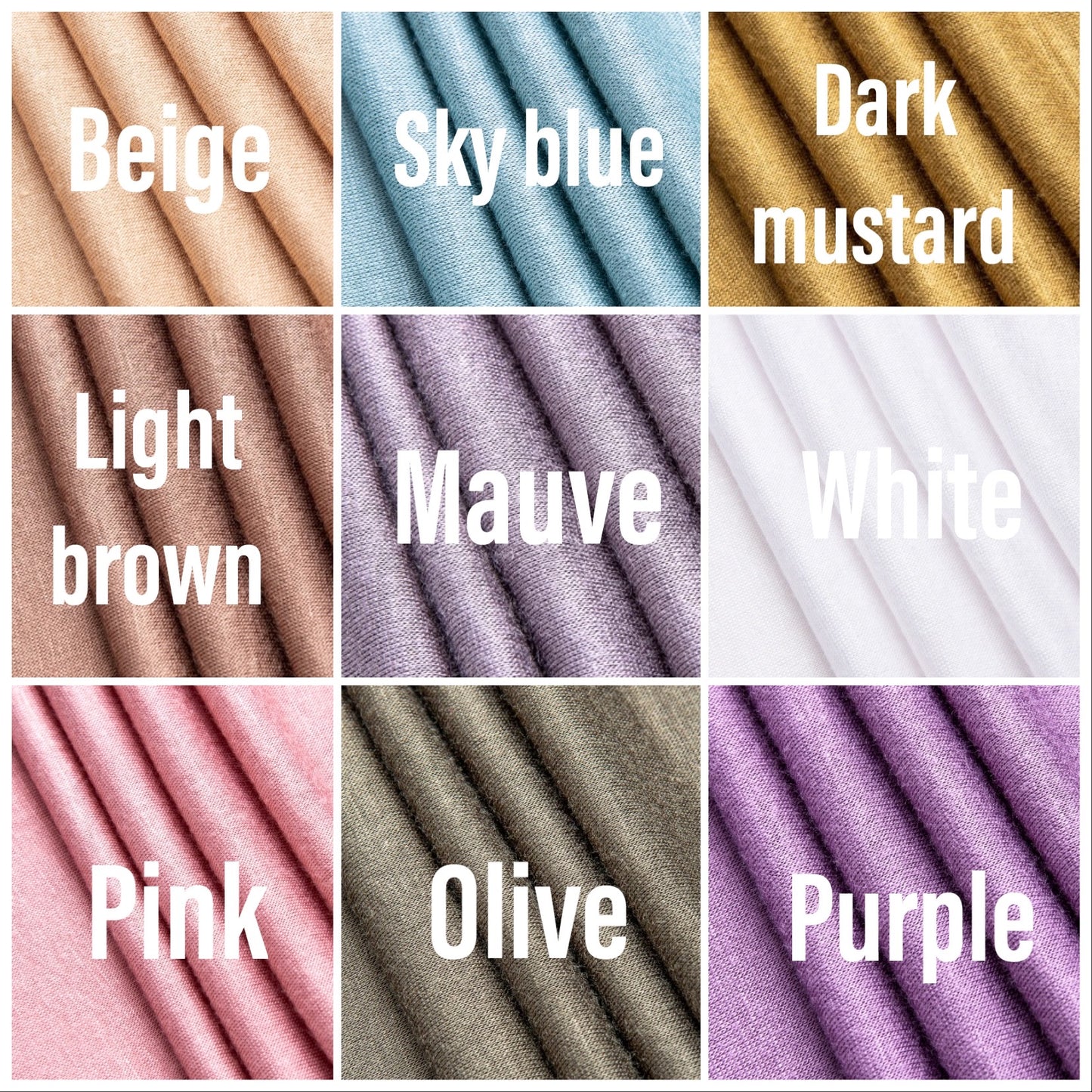 Jersey Hijab scarf