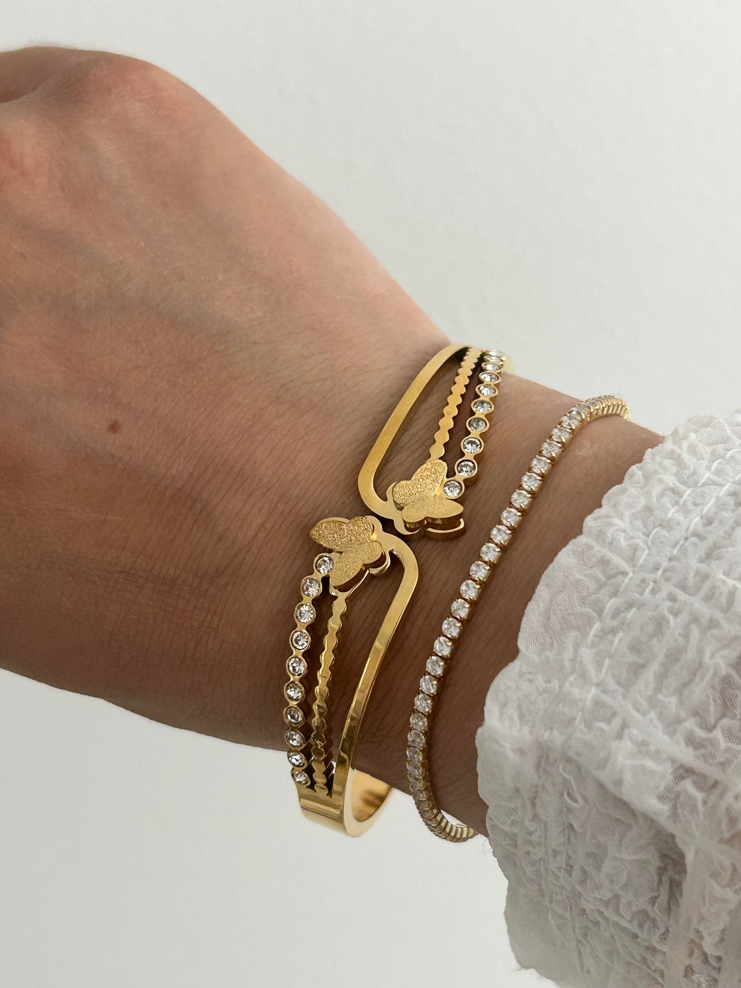 Solene bangle • Butterfly bangle