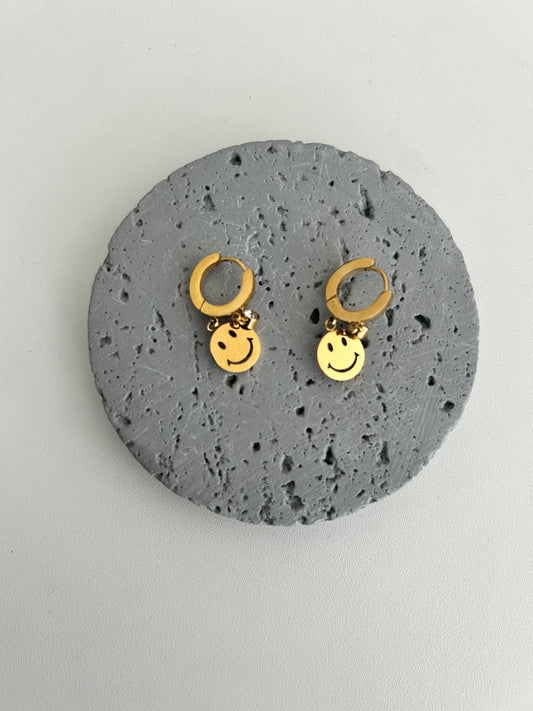 Zuhra earrings • Happy face earrings