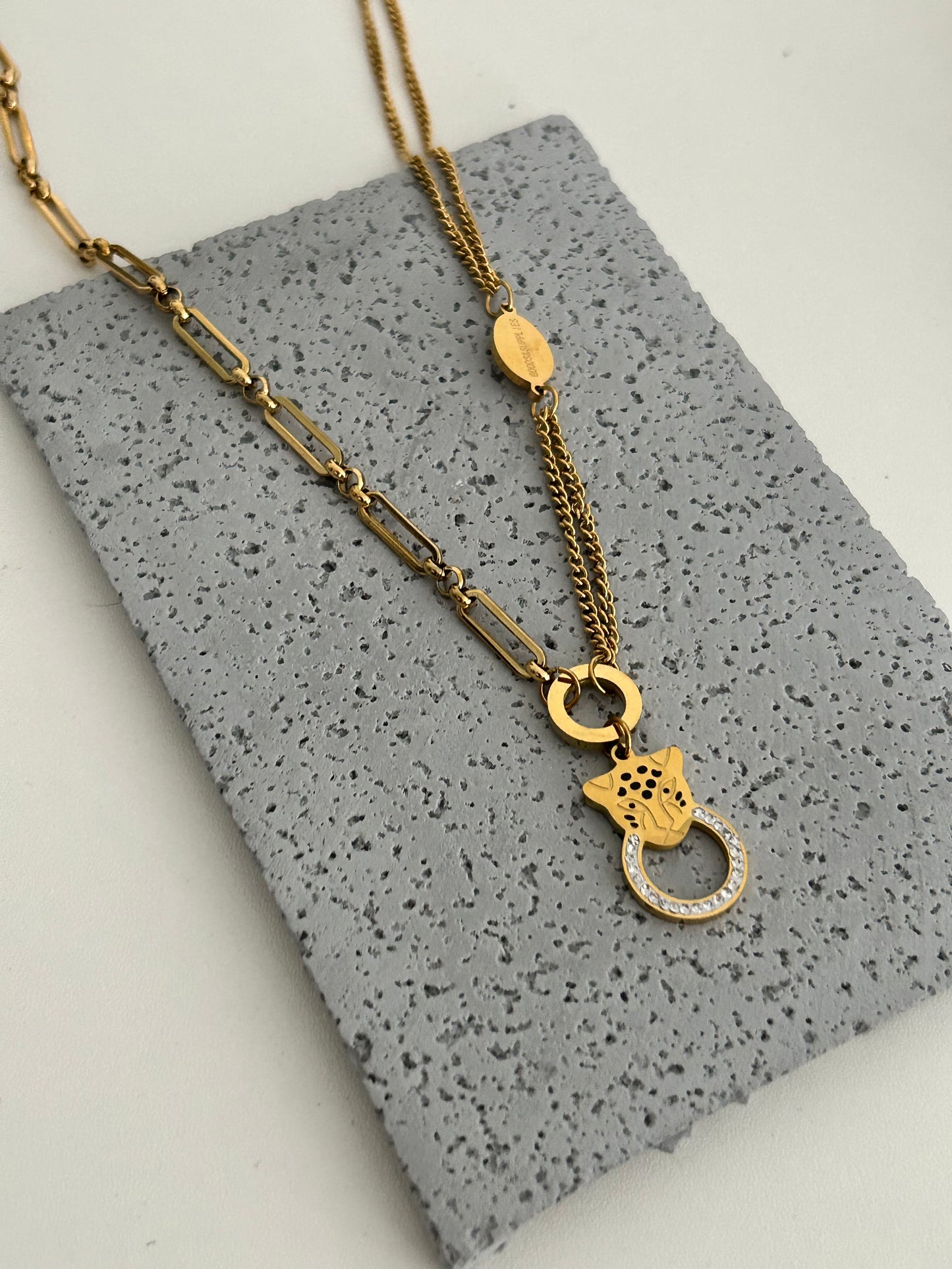 Leopard necklace