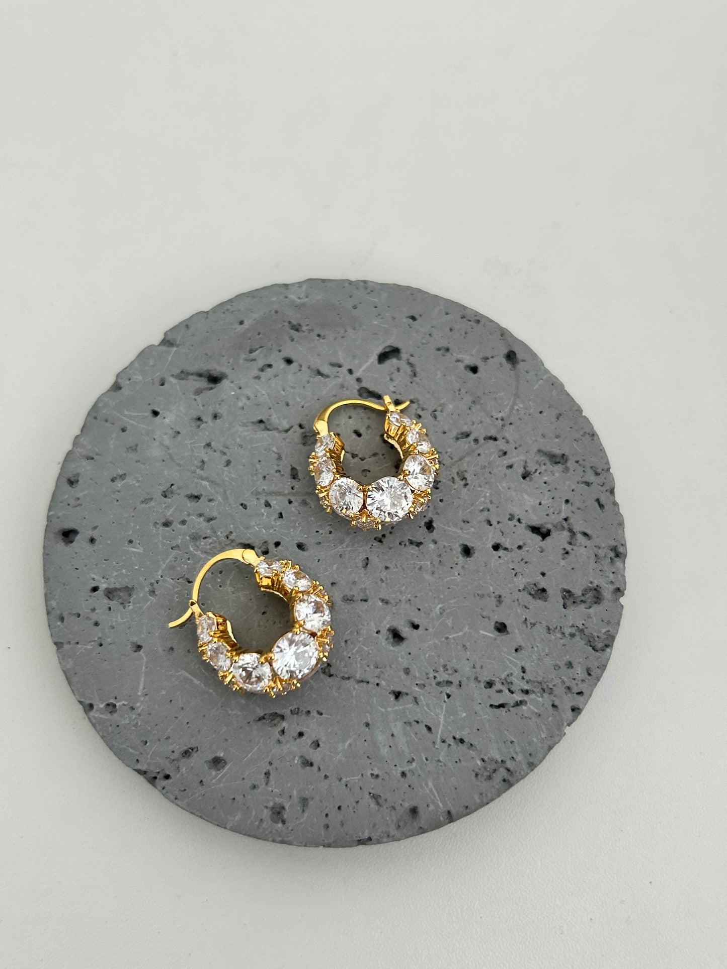 Zinya hoop earrings