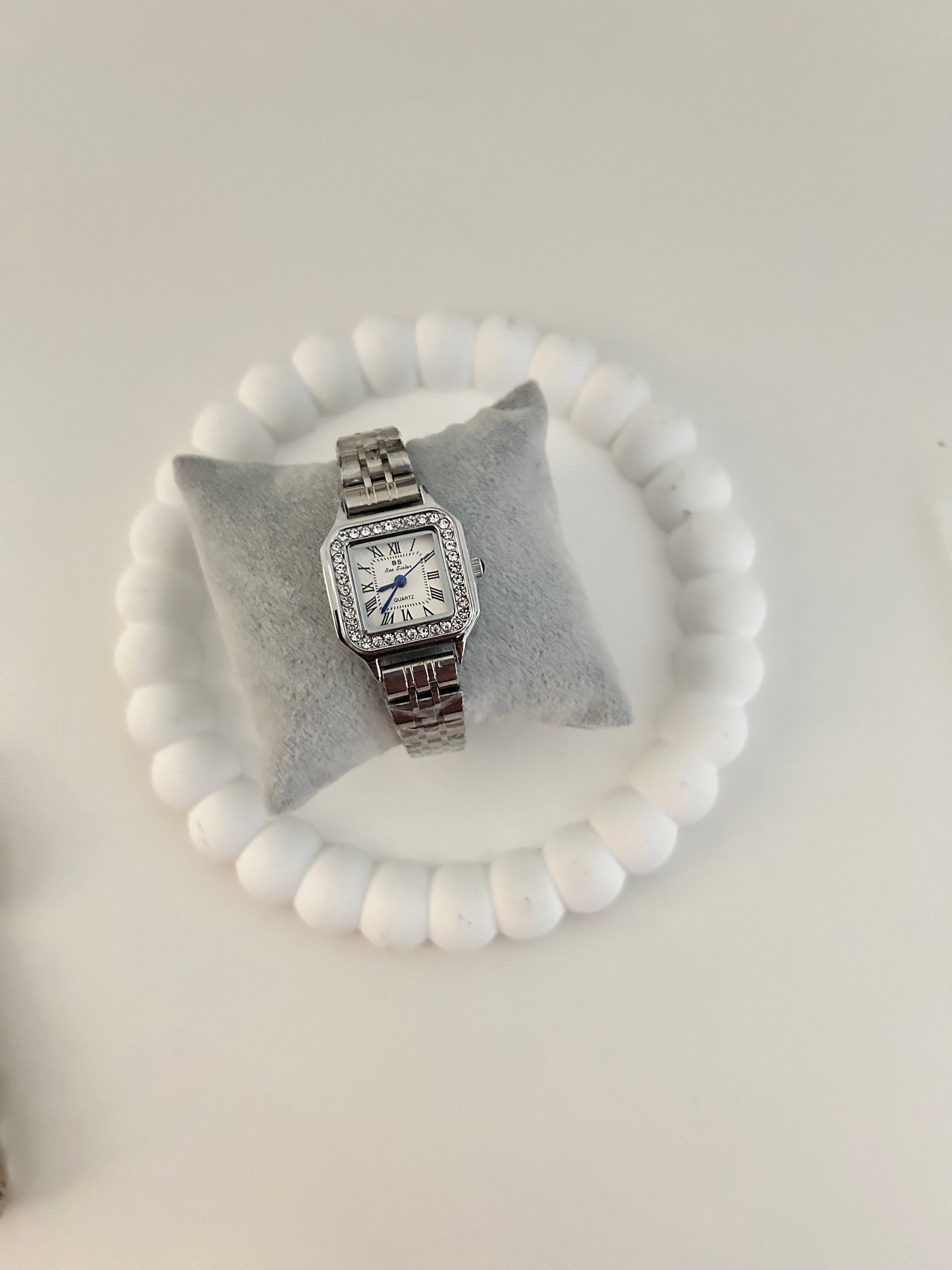 Noor watch in silver