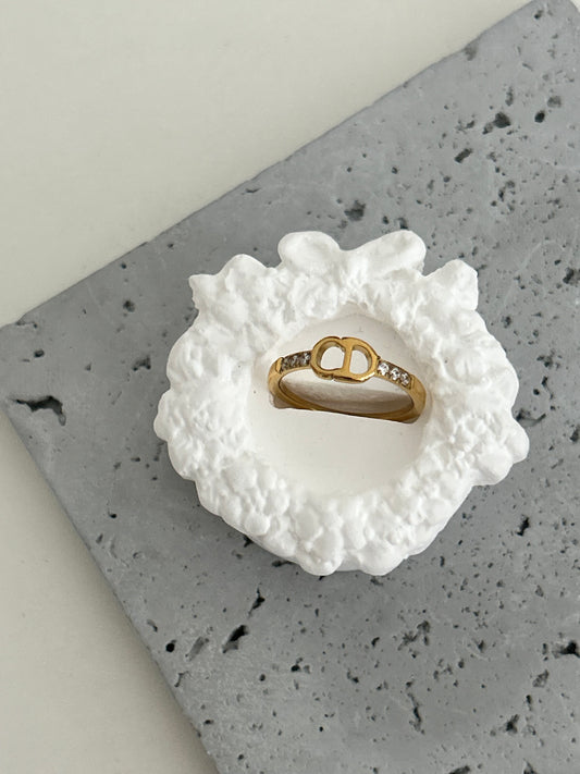 Christina Ring • Gold cd ring