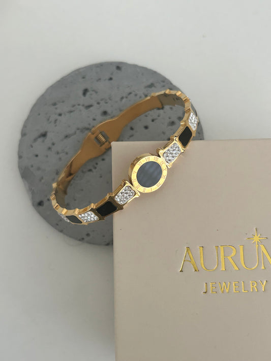 Elowen bangle • Black Bangle
