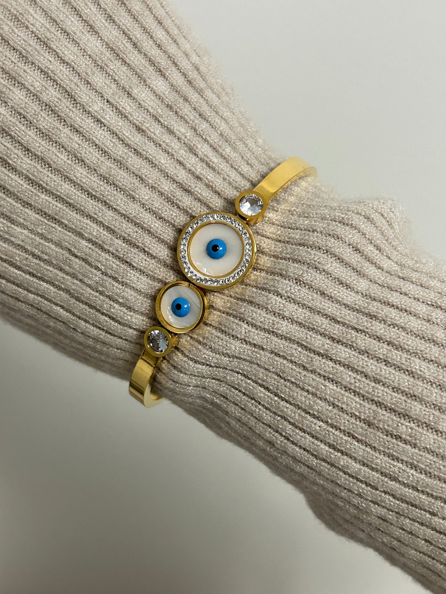 Evil eye bangle