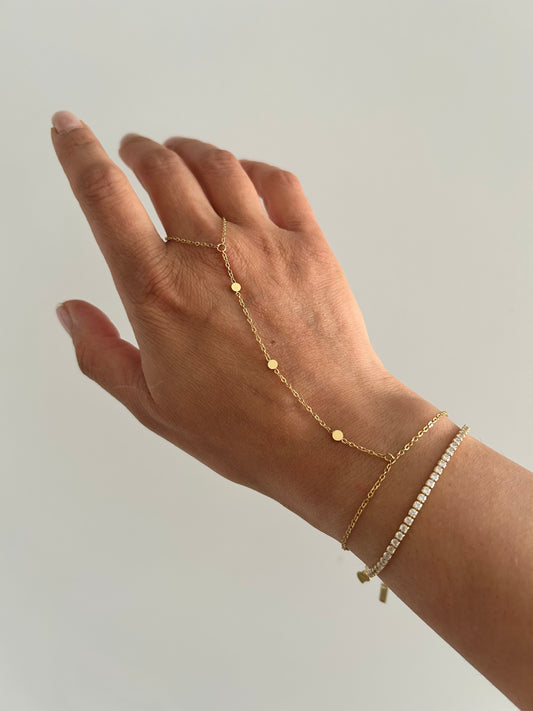 Rima Hand chain Bracelet & Ring