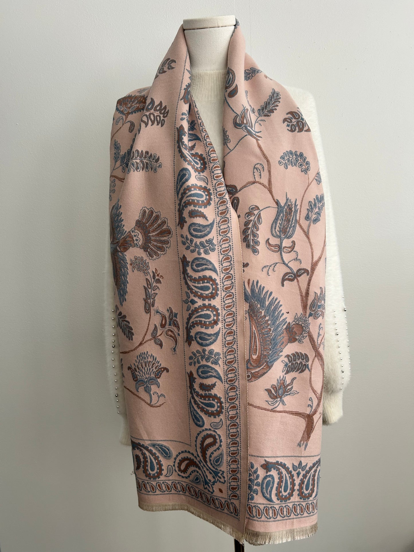 Cashmere feel shawl