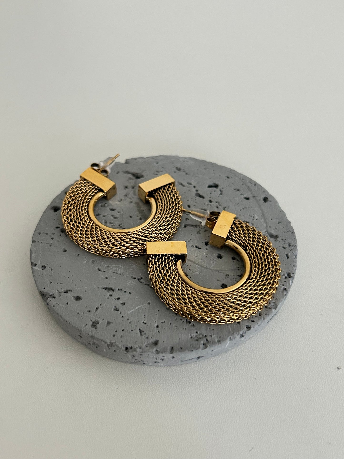 Mariam earrings • Chunky Hoop earrings