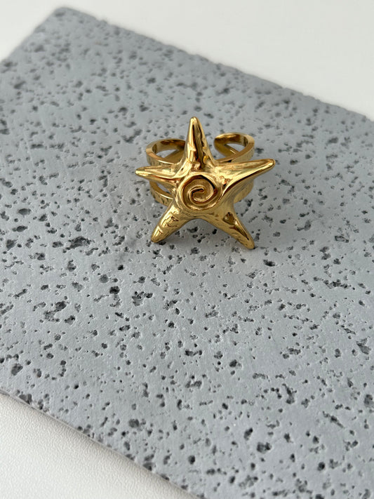 Sissi Ring • Starfish chinky ring