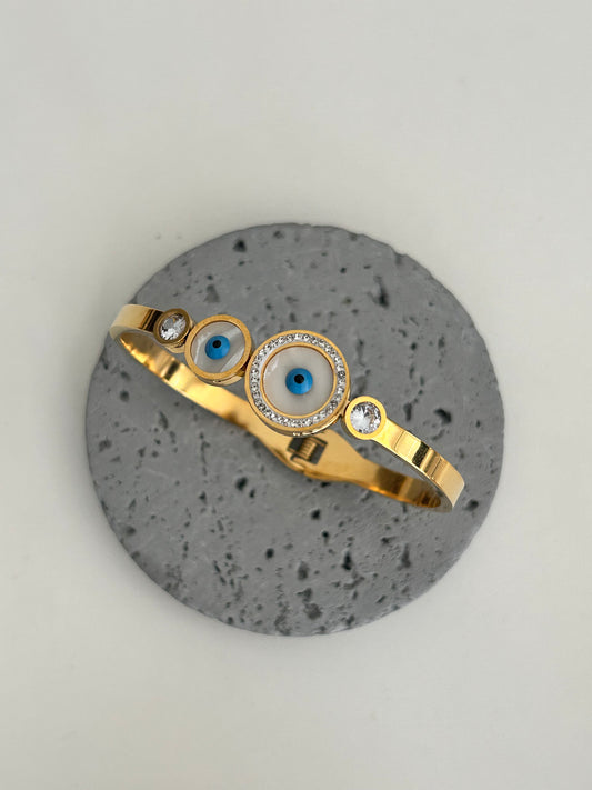 Evil eye bangle