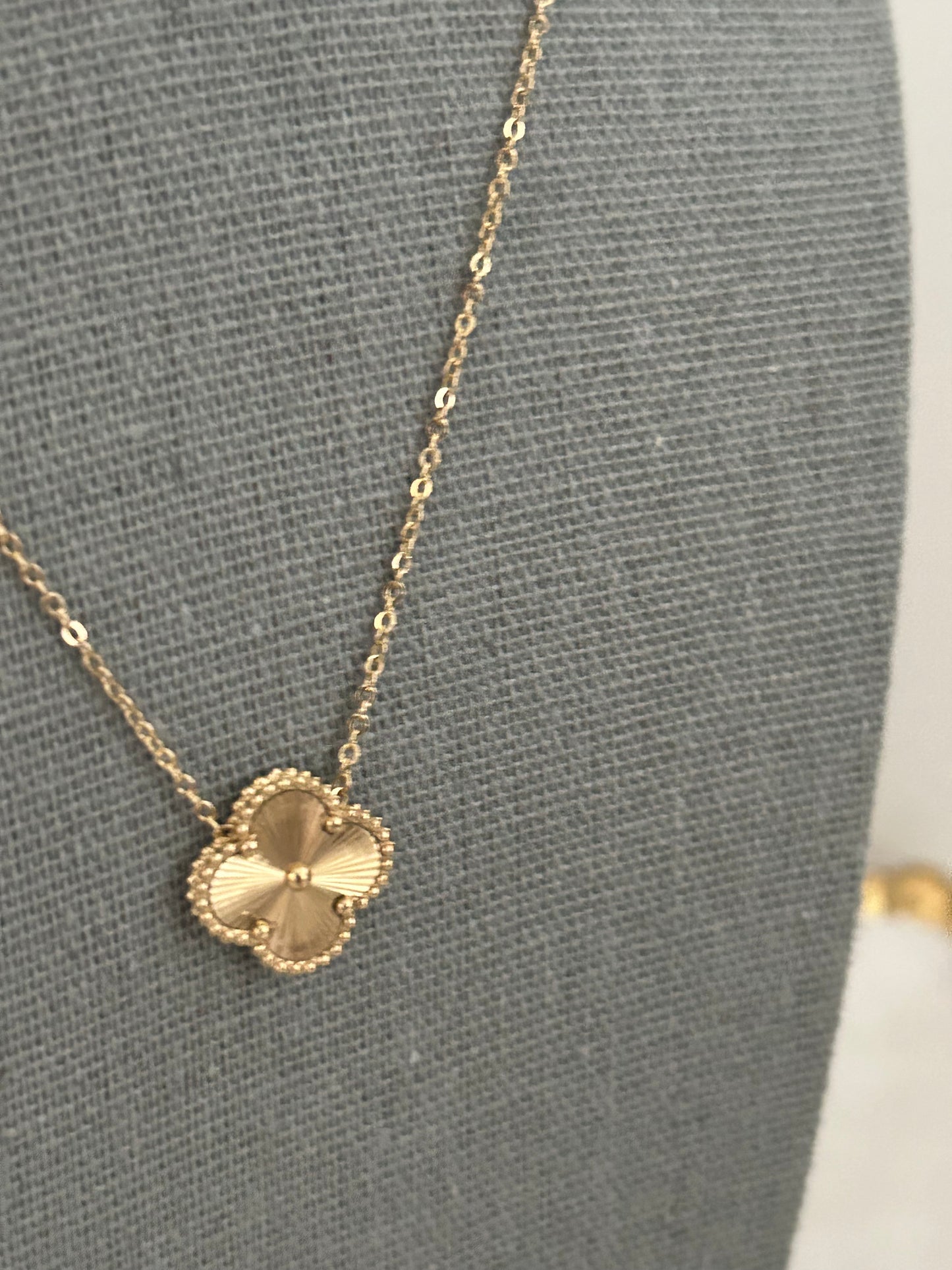 Aliya necklace • Four Leaf Clover Necklace