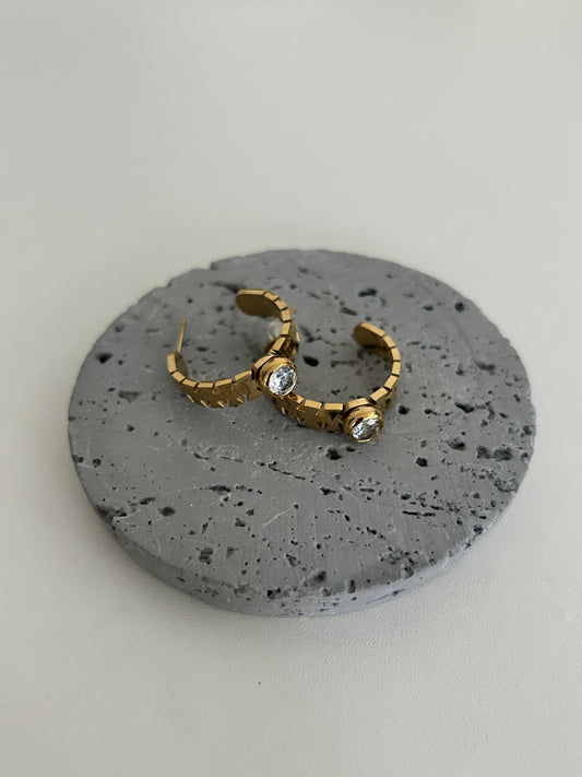 Cala Hoop Earrings