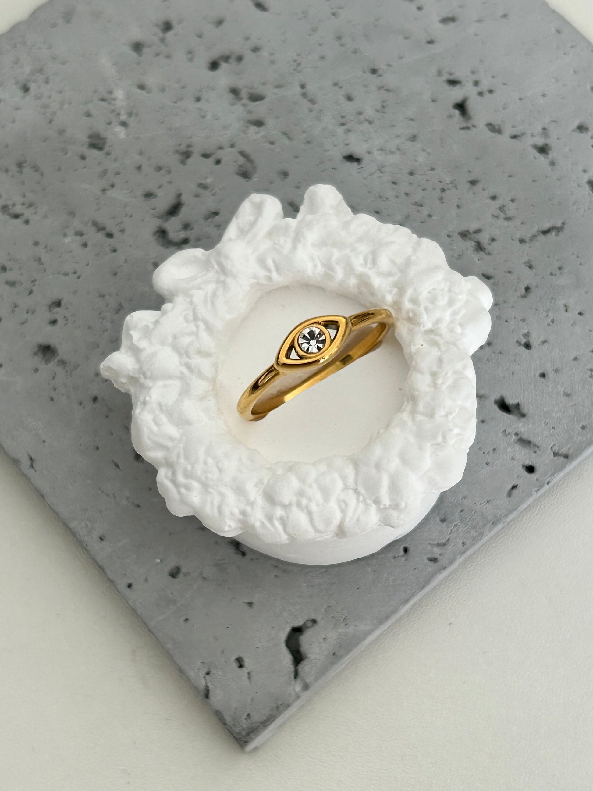 Aina ring Protective Evil eye ring