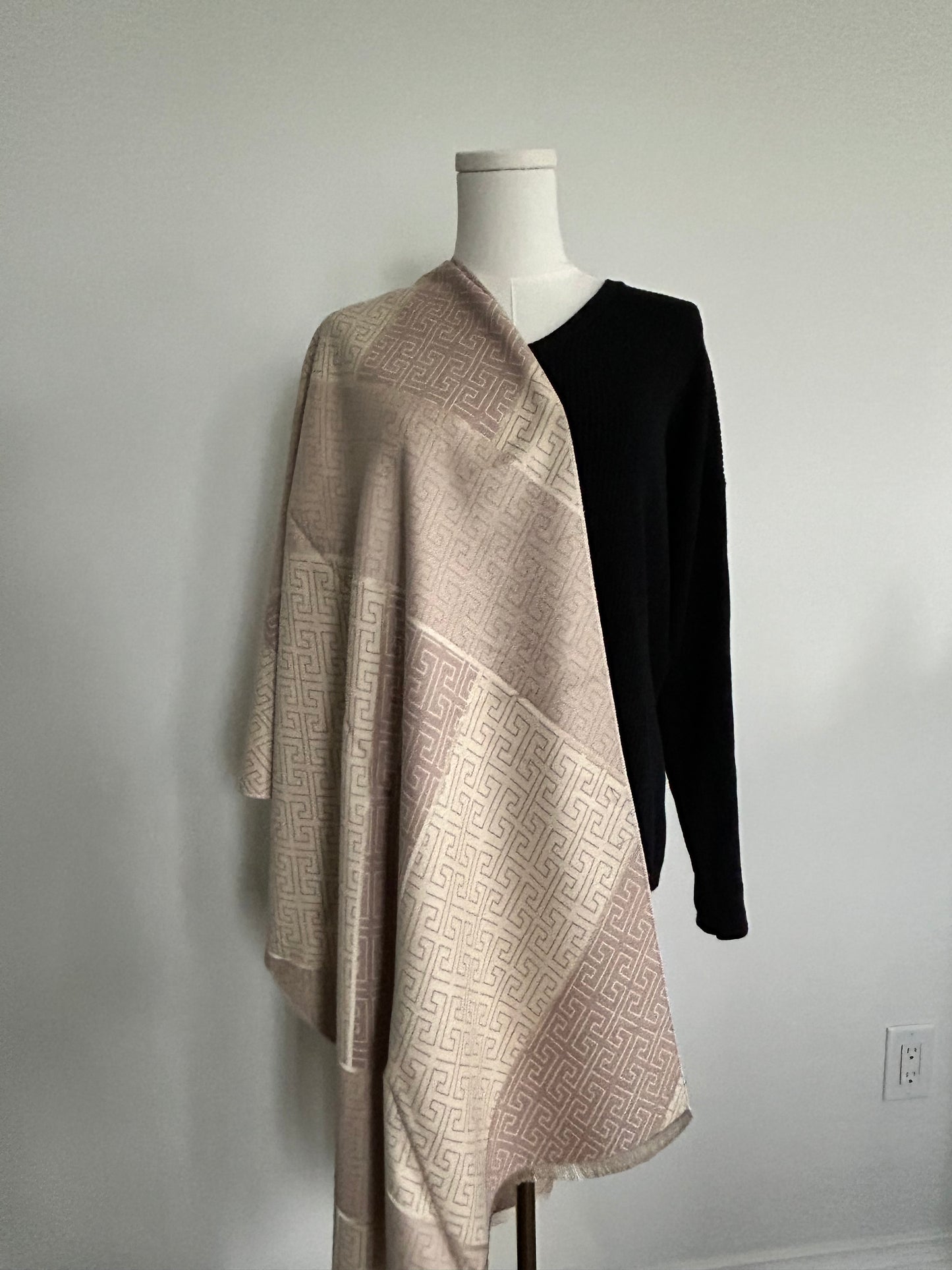 Cashmere feel Winter shawl