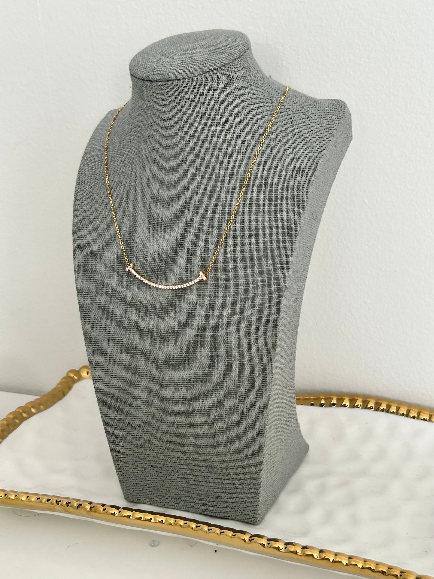 Candice Necklace • Heart all over necklace