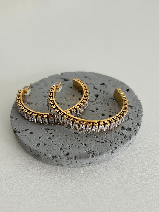 Sakina Hoop Earrings