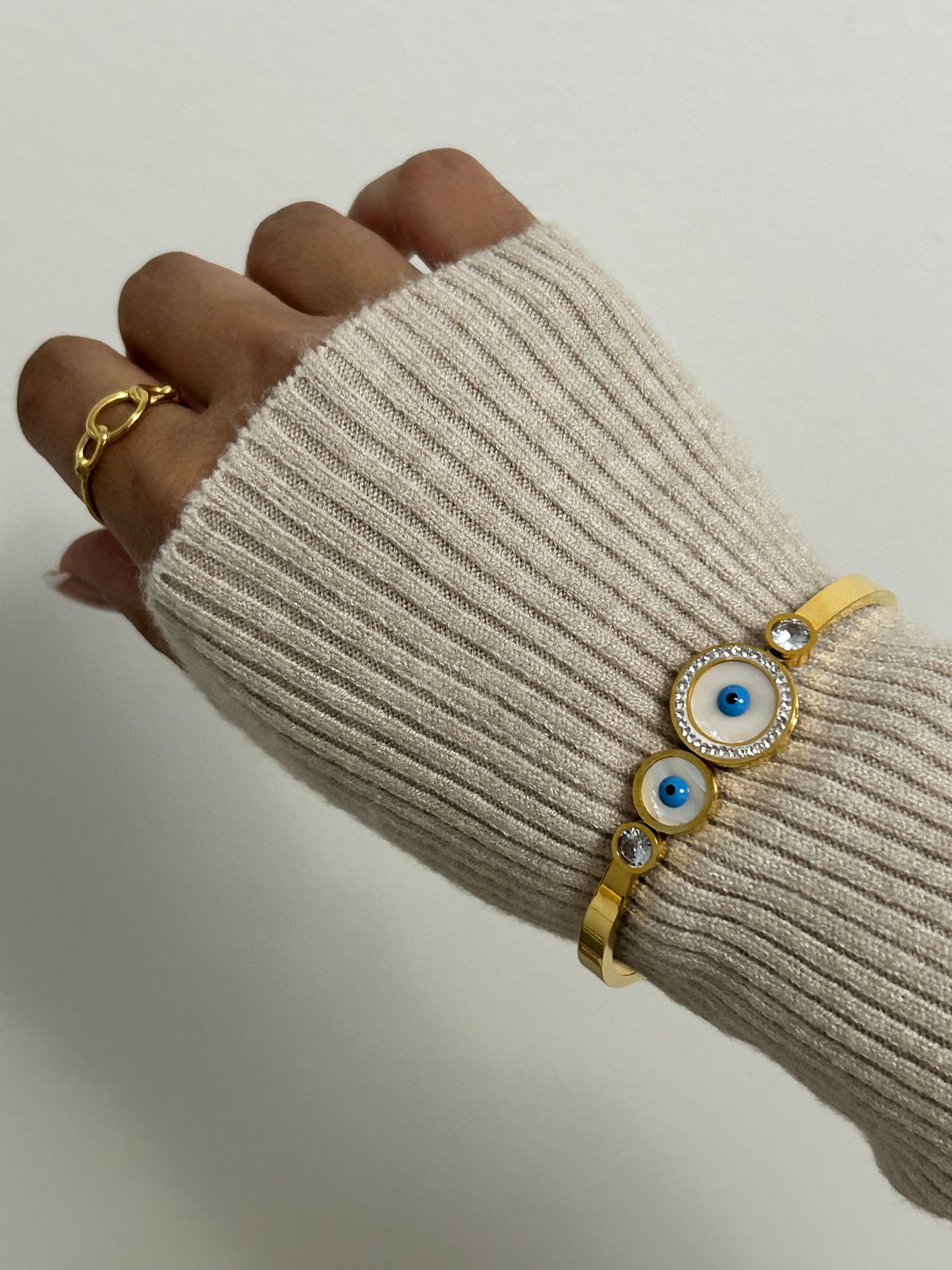 Evil eye bangle