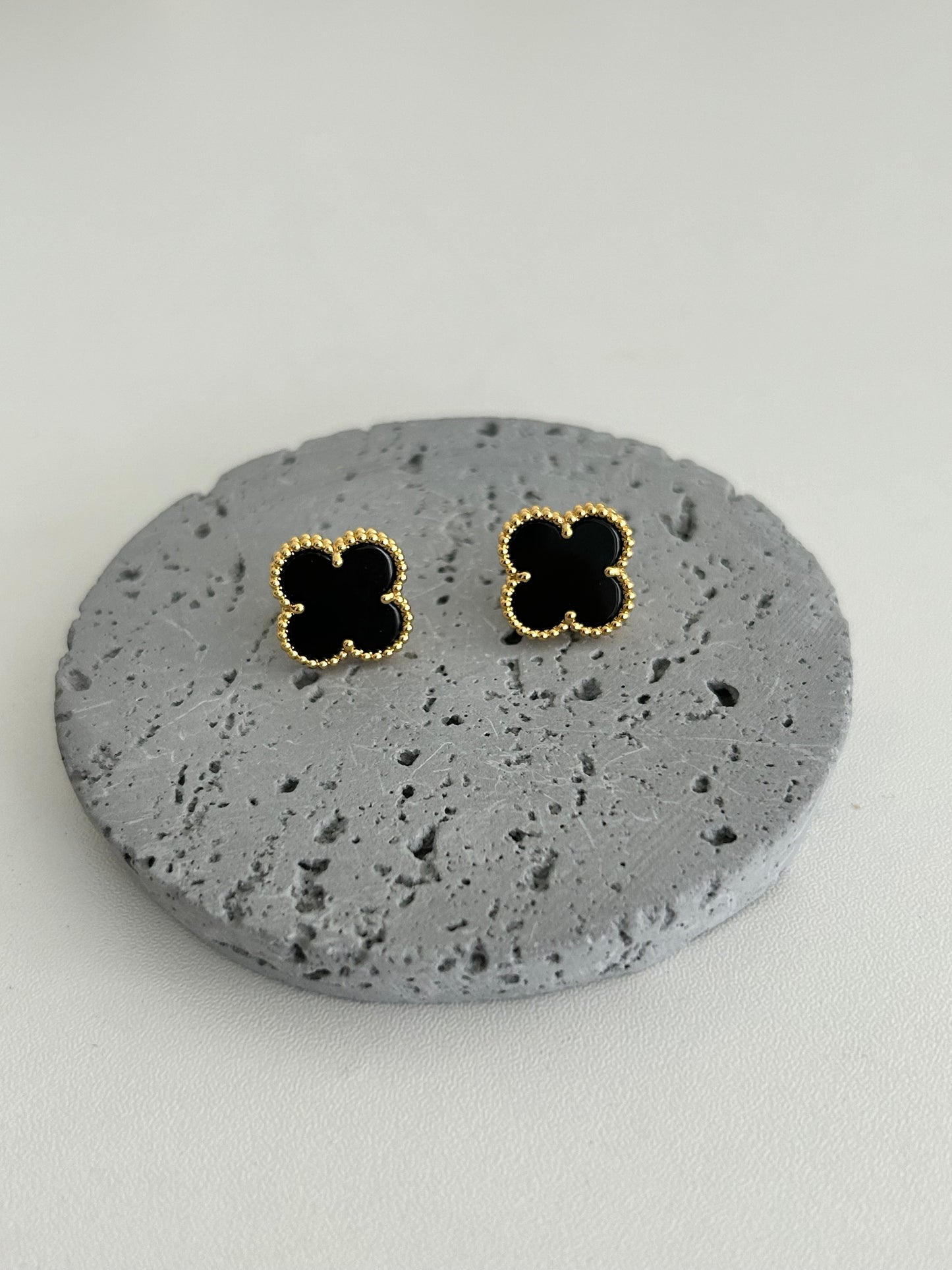 Anya earrings • Four leaf Clover earrings