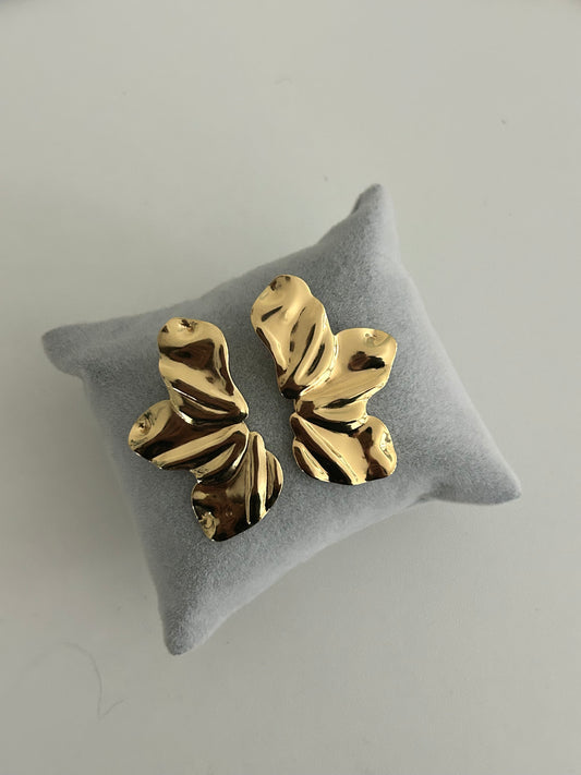 Gloria Earrings • Chunky Gold earrings