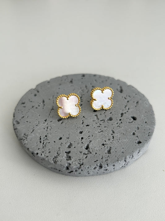 Anya earrings • Four leaf Clover earrings