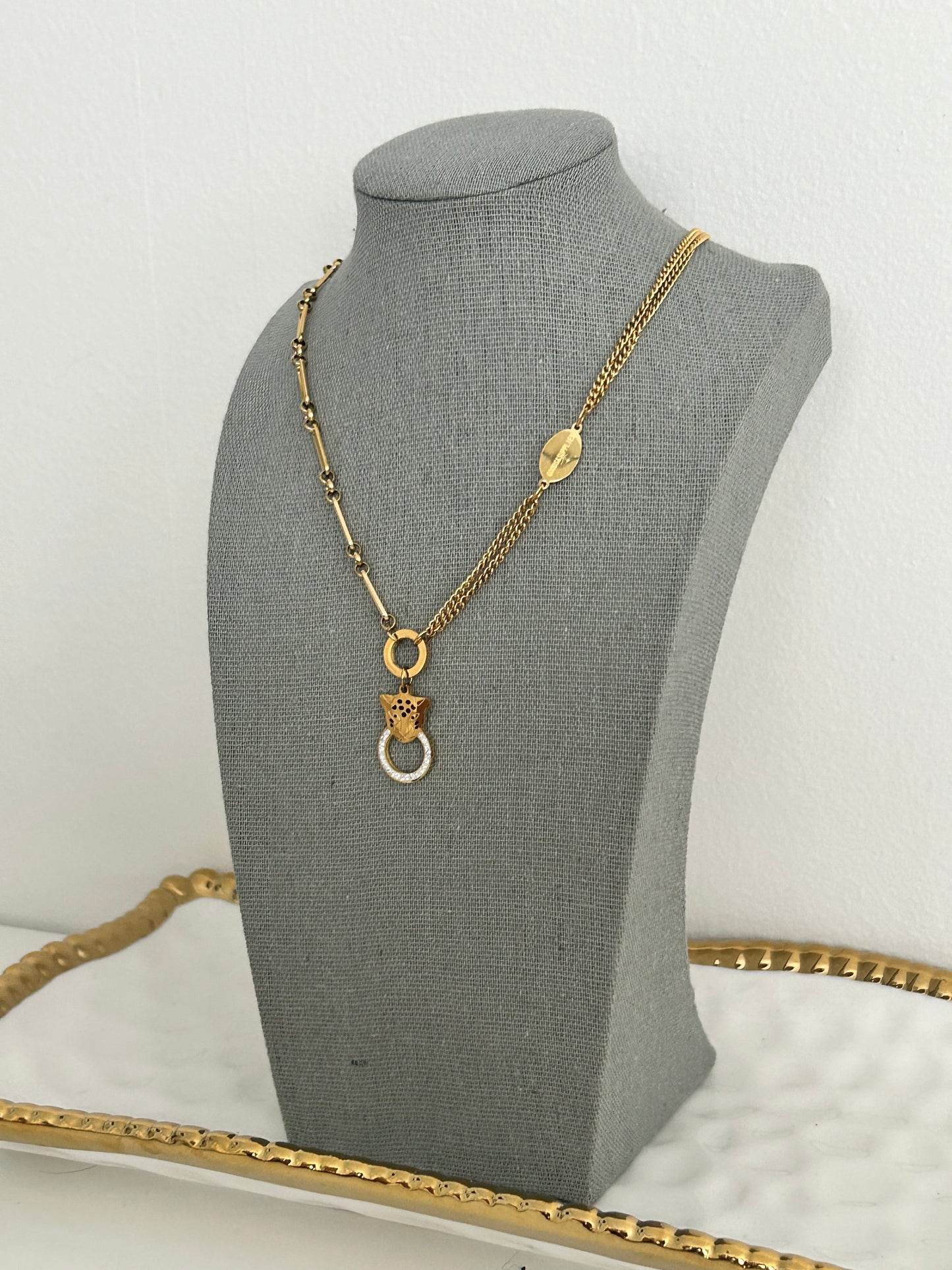 Leopard necklace