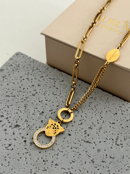 Leopard necklace