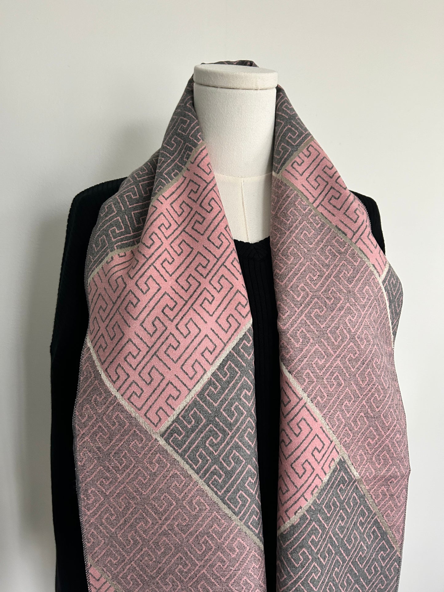 Cashmere feel Winter shawl