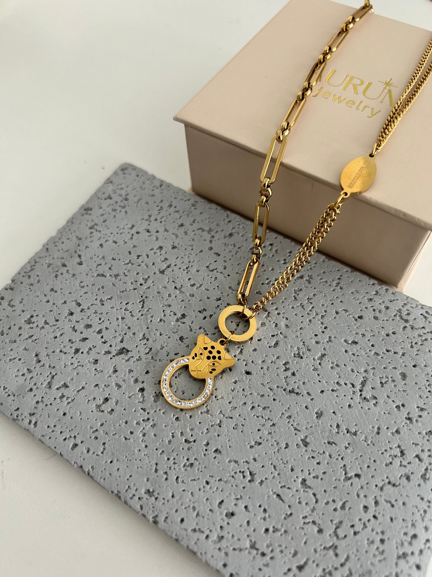 Leopard necklace