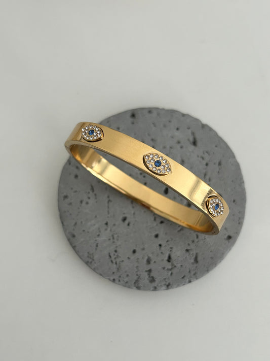 Reese Evil eye bangle