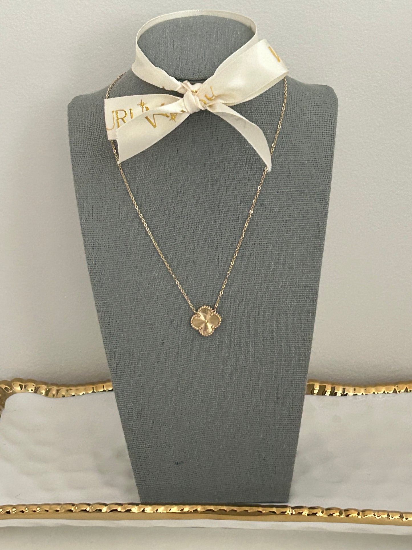 Aliya necklace • Four Leaf Clover Necklace