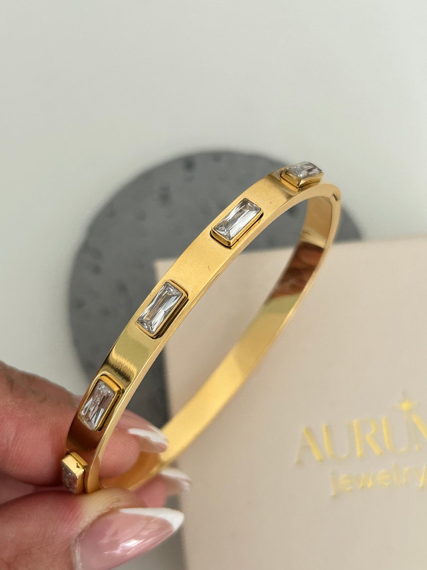 Aleah bangle- Gold bangle