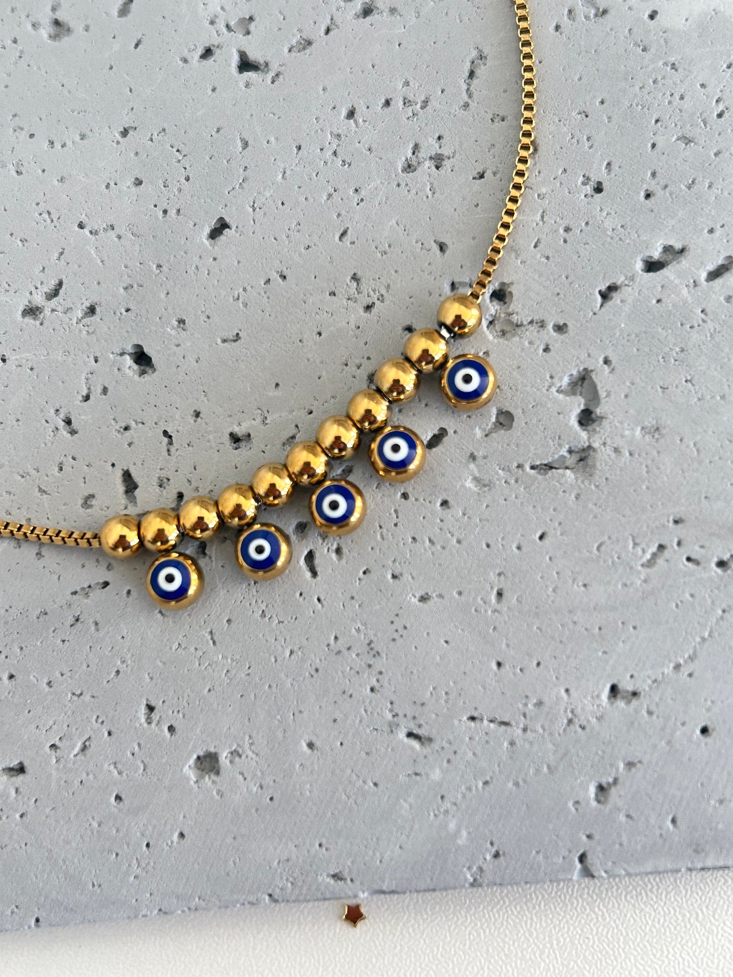 Irum anklet • Evil eye anklet