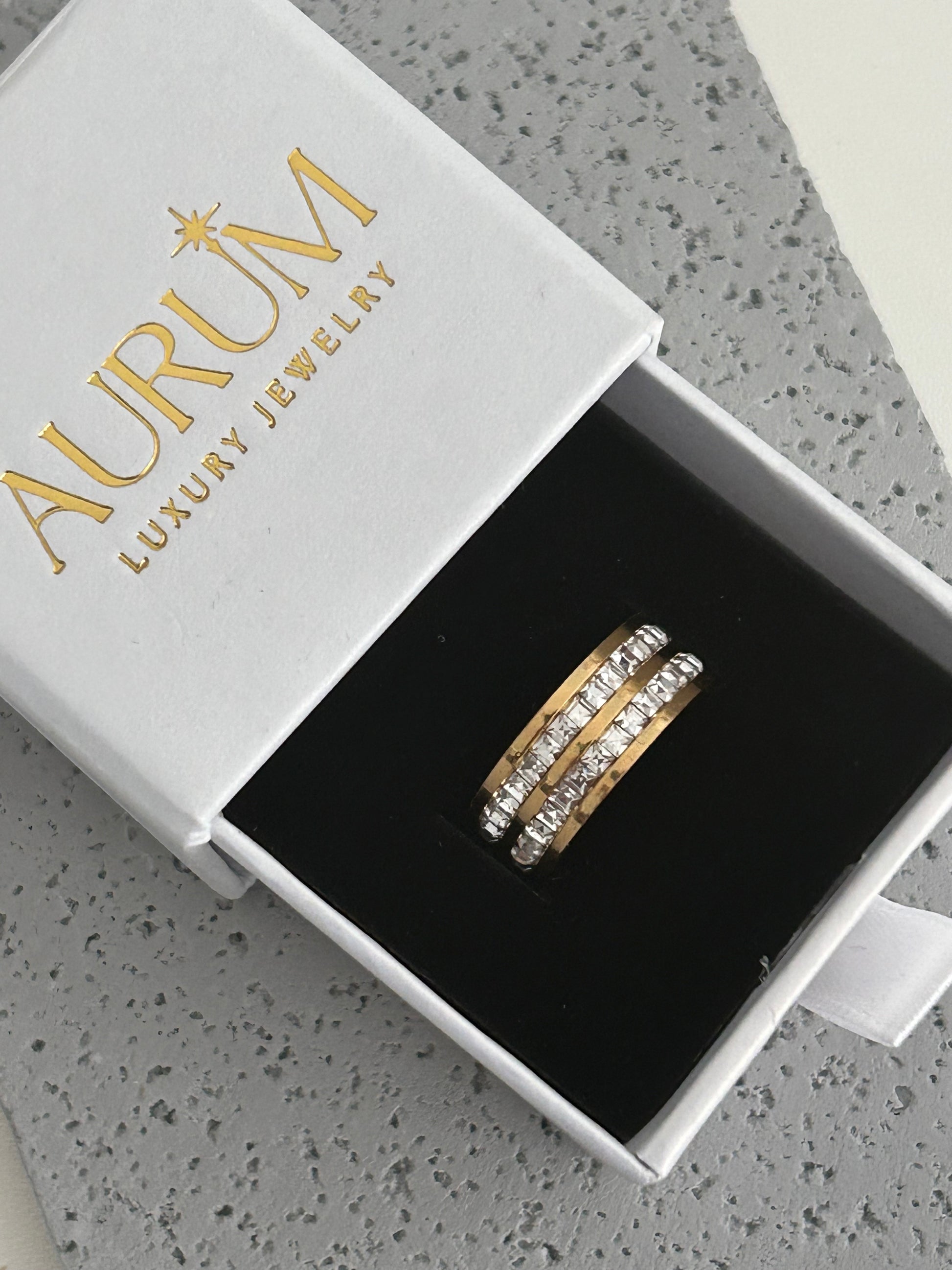 aurum jewelry non tarnish ring band