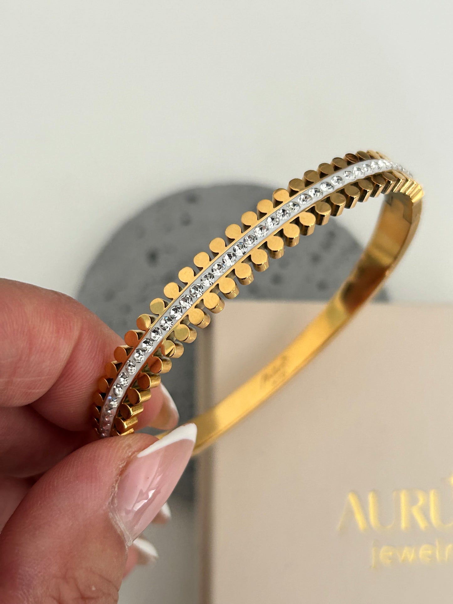 Hira bangle •  Crystal Bangle