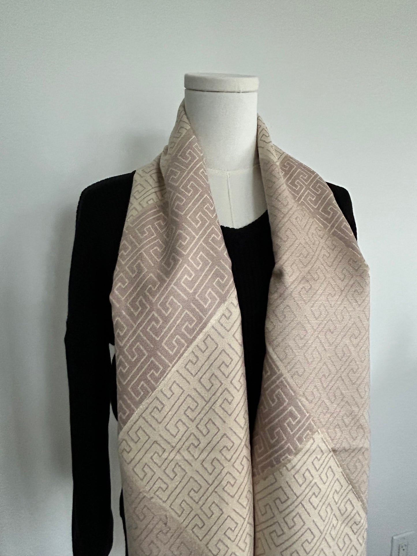 Cashmere feel Winter shawl