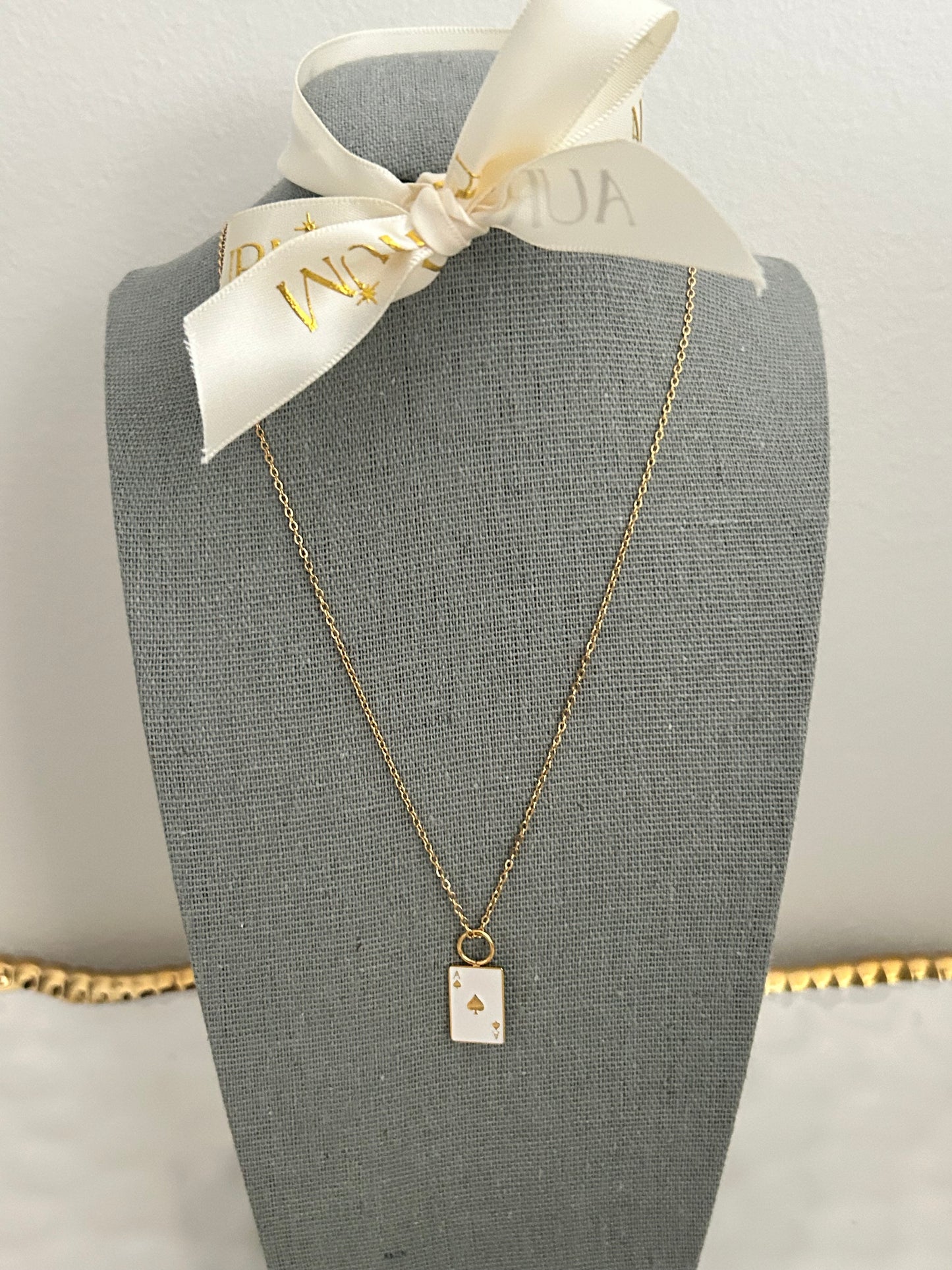 Aurum Jewelry and Accessories Ace Card Necklace